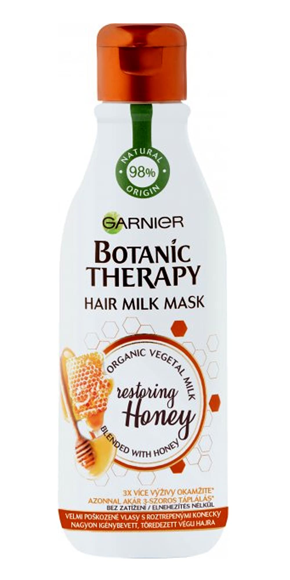 GARNIER BOTANIC THERAPY HAIR MILK MASK RESTORING HONEY 250ML