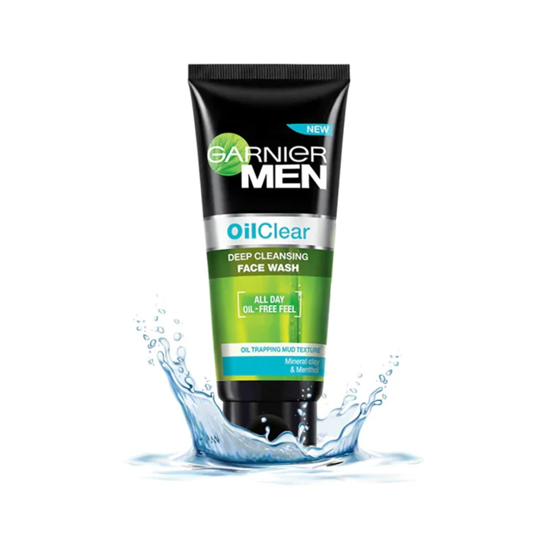 GARNIER FACEWASH OIL CLEAR DEP CLEANSING ICY