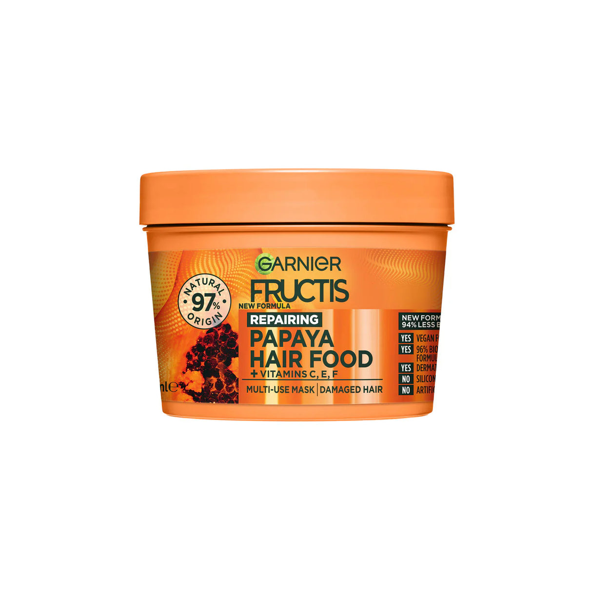 GARNIER PAPAYA HAIR FOOD MASK 390ML