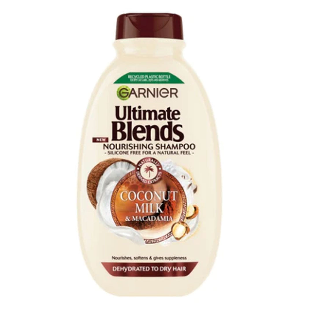 Garnier Ultimate Blends Coconut Milk and Macadamia Shampoo 400ml