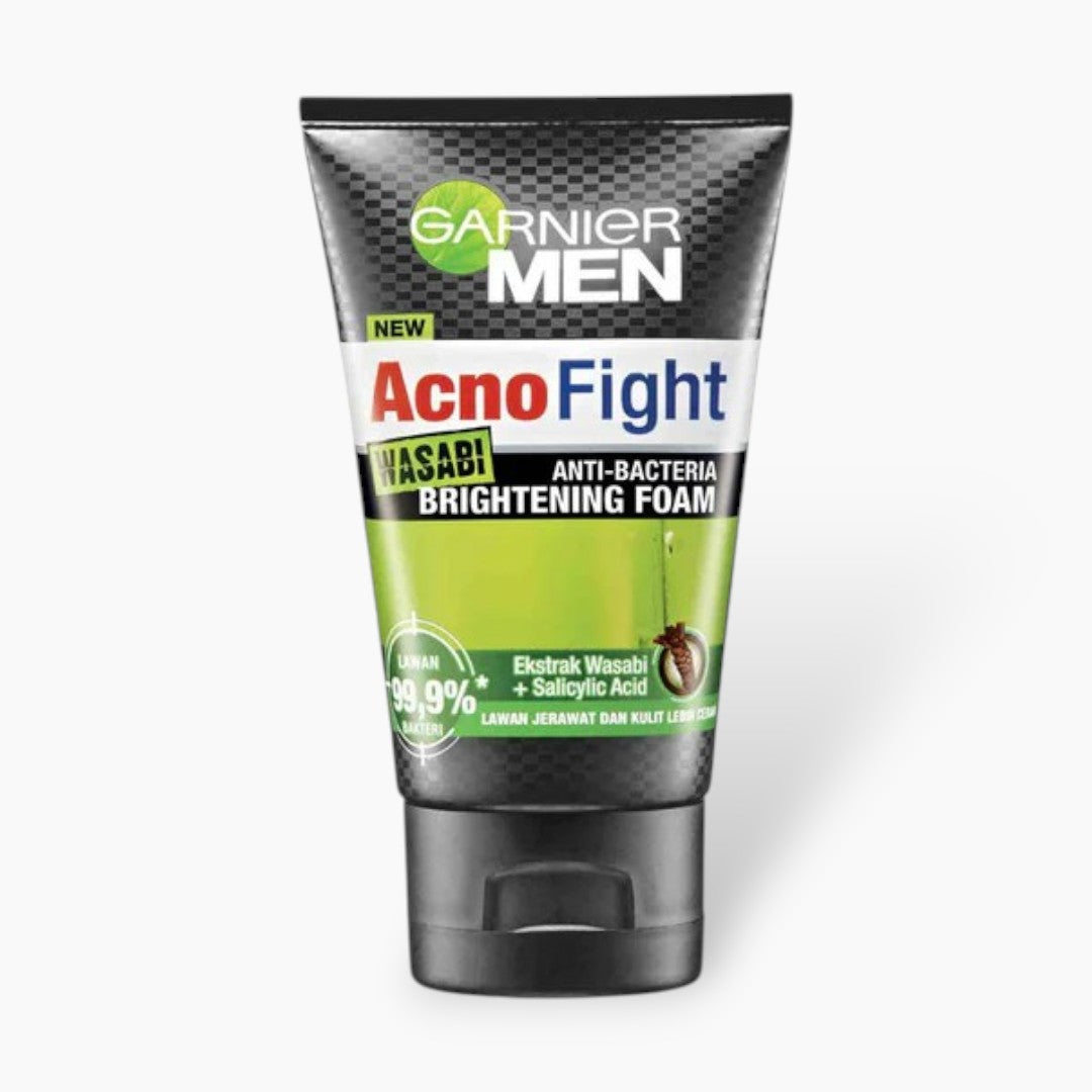 Garnier Men Acno Fight Wasabi Facial Foam 100ml