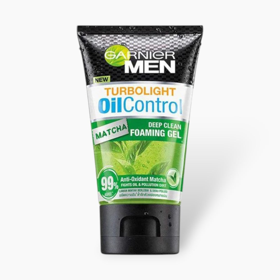 Garnier Men Matcha Oil Control Foaming Gel 100ml