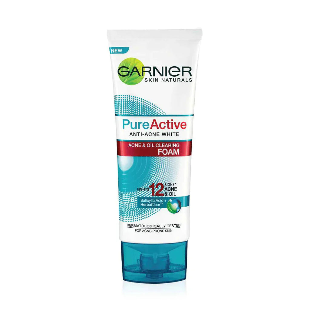 Garnier Pure Active Acne & Oil Clearing Foam 100ml