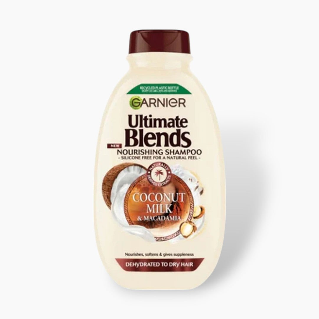 Garnier Ultimate Blends Coconut Milk and Macadamia Shampoo 400ml