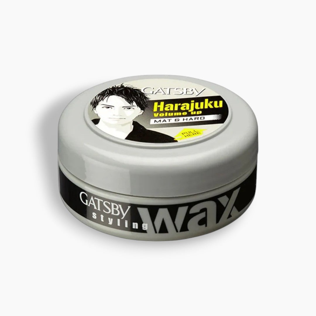 Gatsby Mat & Hard Styling Grey Hair Wax 75g