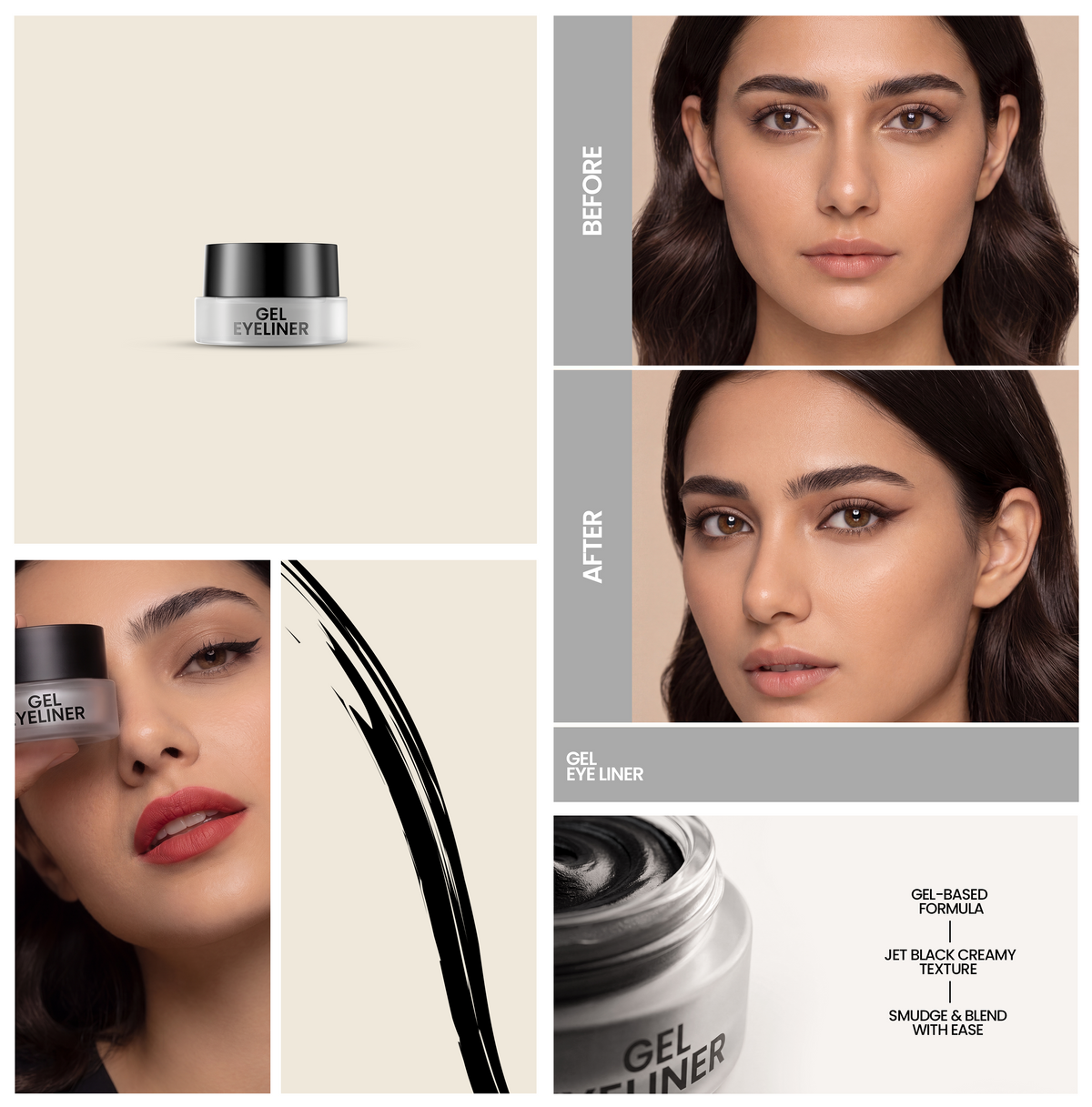 Amrij GEL EYE LINER