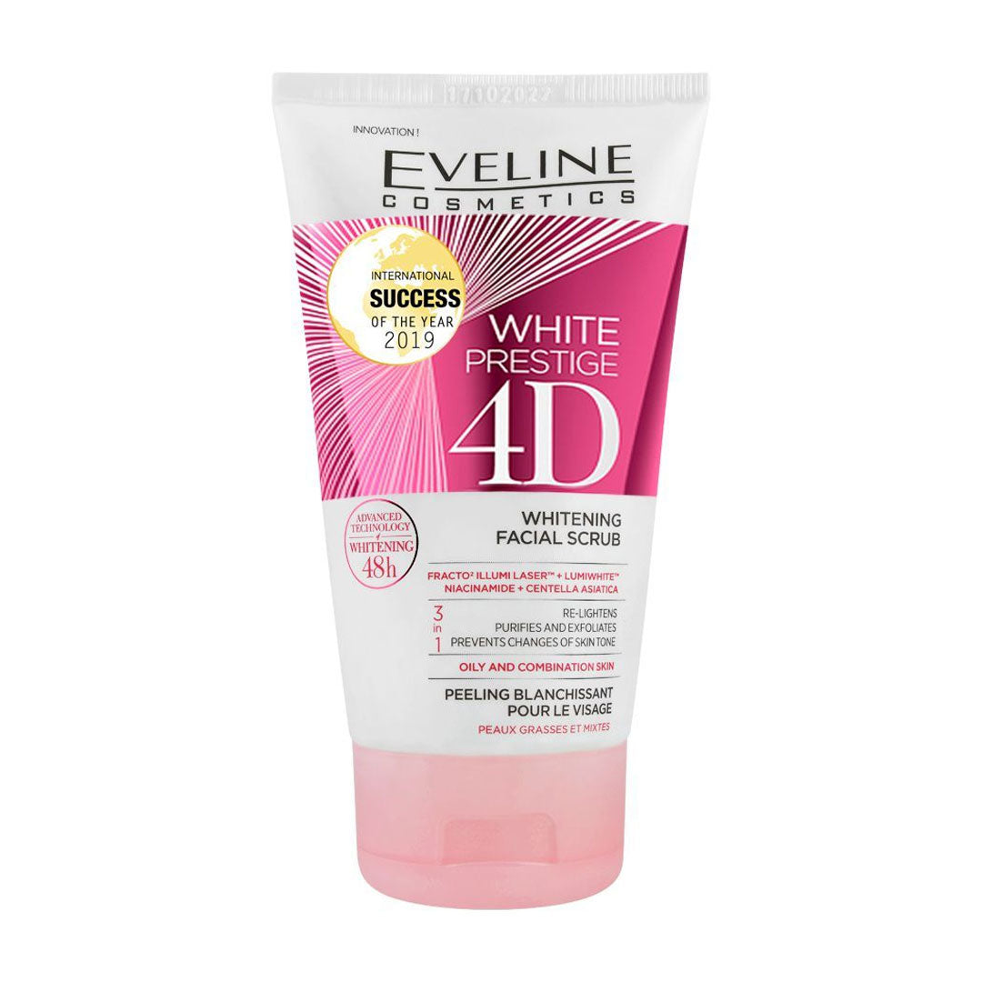 Eveline White Prestige 4D Whitening Facial Scrub 150ml RIOS eveline-white-prestige-4d-whitening-facial-scrub-150ml-rios