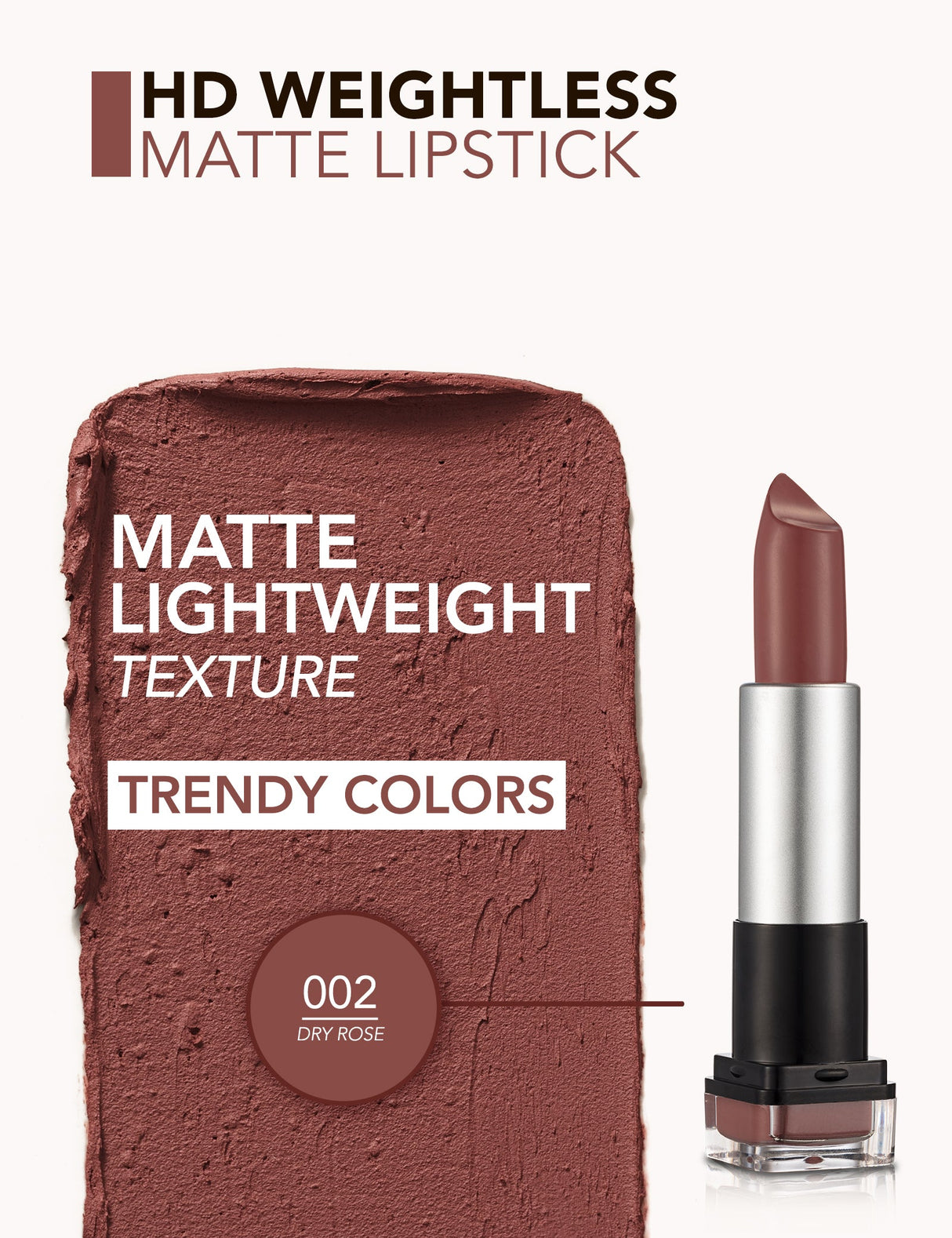 Flormar Hd Weightless Matte Lipstick