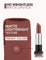 Flormar Hd Weightless Matte Lipstick