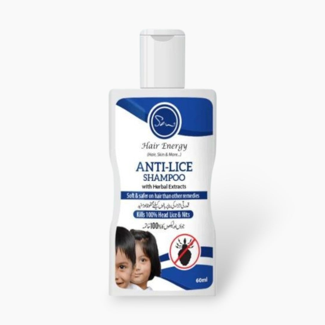 Hair Energy Anti Lice With Herbal Extracts Shampoo 60ml (Price issue)