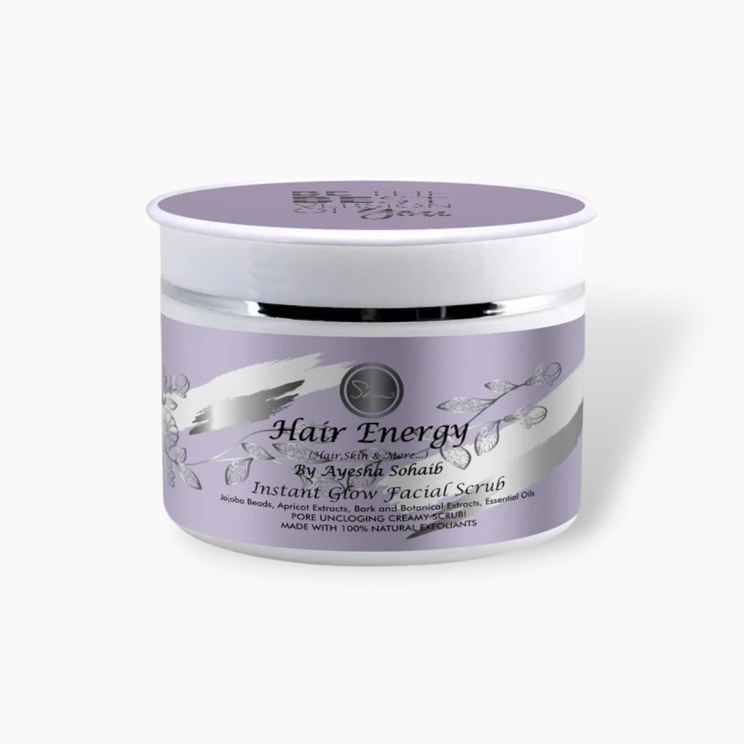 Hair Energy Instant Glow Facial Scrub 150g