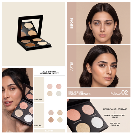 Amrij Hall Of Glow Highlighter Palette