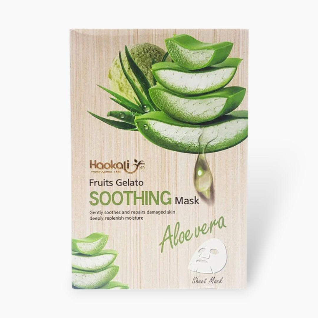 Haokali Ha3012 Aloe Vera Facial Mask 30 (Pack of 10)
