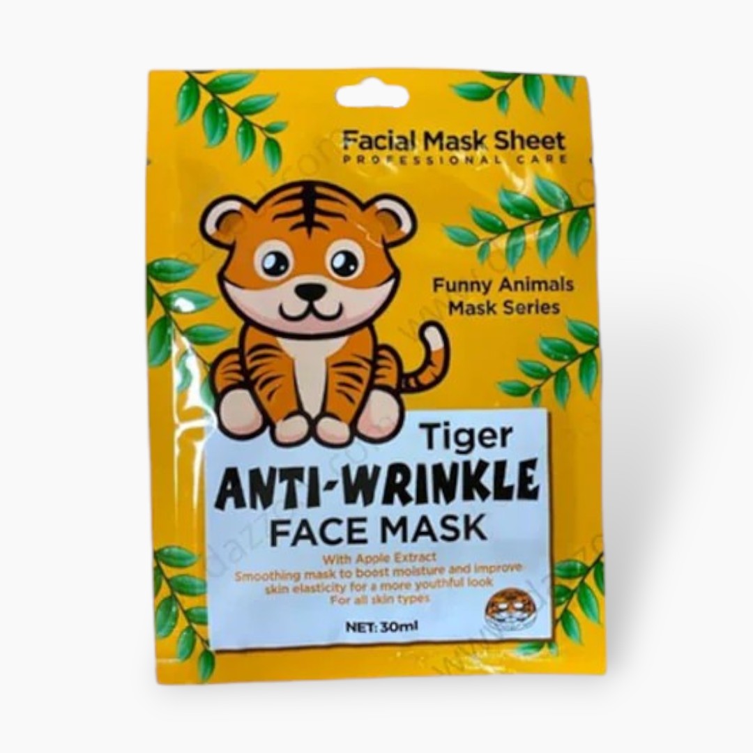 Haokali Tiger Anti Wrinkle Face Mask (Pack of 10)