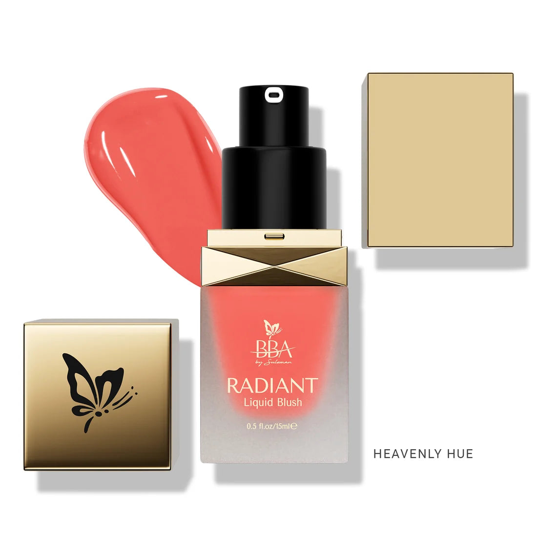 BBA RADIANT LIQUID BLUSH HEAVENLY HUE 15ML