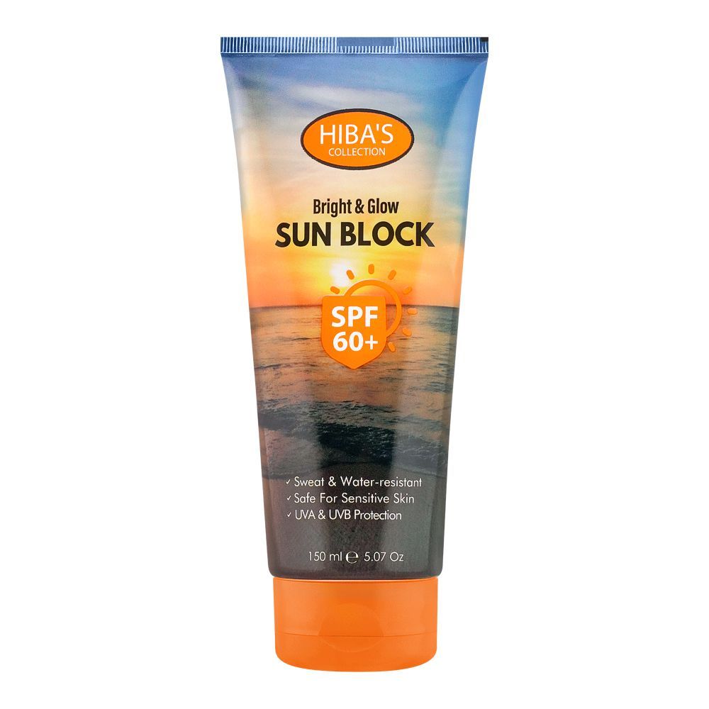 Hibas SPF60 Bright & Glow Sunblock 150ml