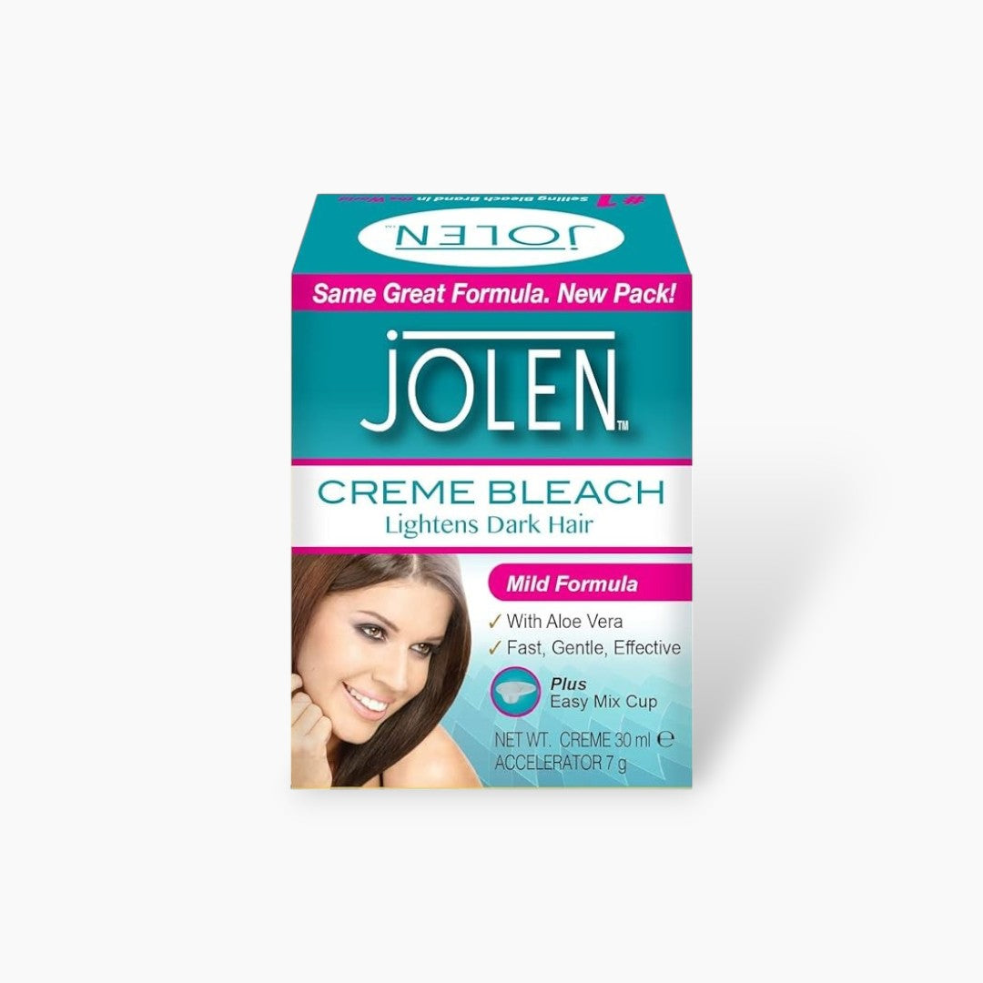 Jolen Lightens Dark Hair Mild Formula Creme Bleach 30ml