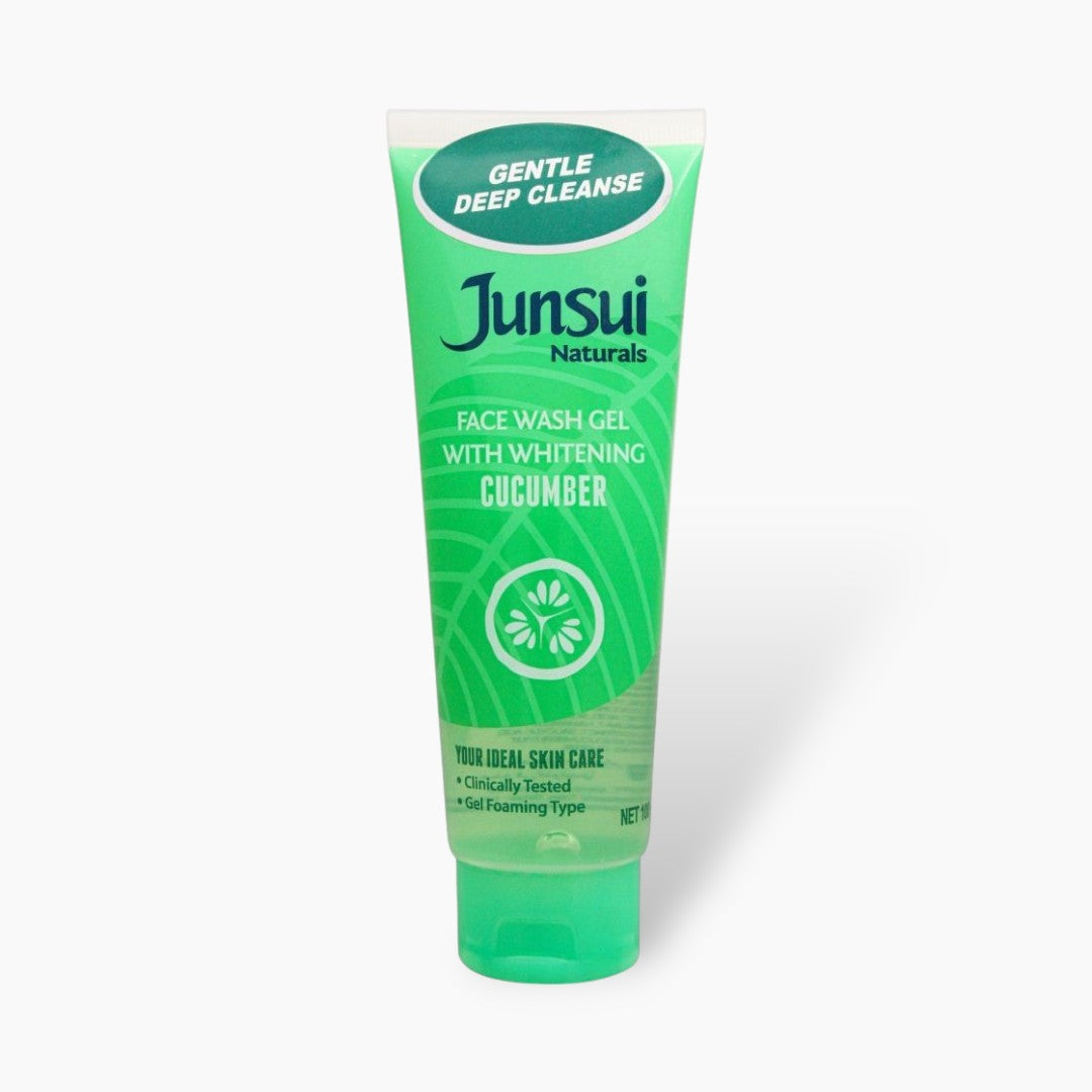 Junsui Naturals Cucumber Whitening Face Wash Gel 100g