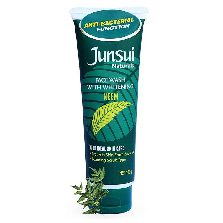 Junsui Naturals Neem Whitening Face Wash 100g
