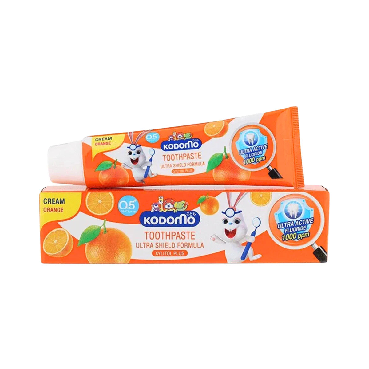 Kodomo Orange 0.5 Yrs Cream Tooth Paste 40g