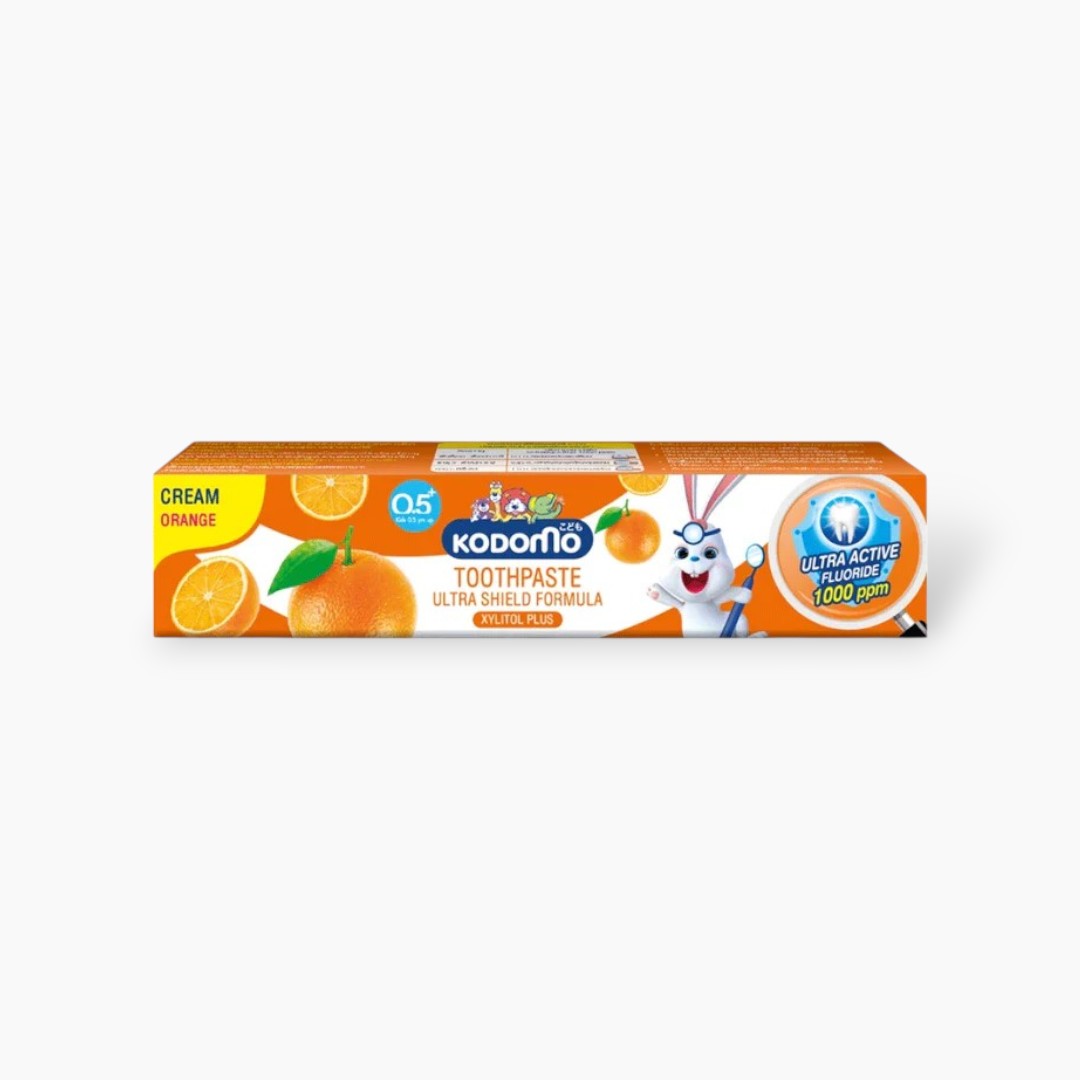 Kodomo Rabbit Orange 0.5 Yrs Cream Tooth Paste 40gm