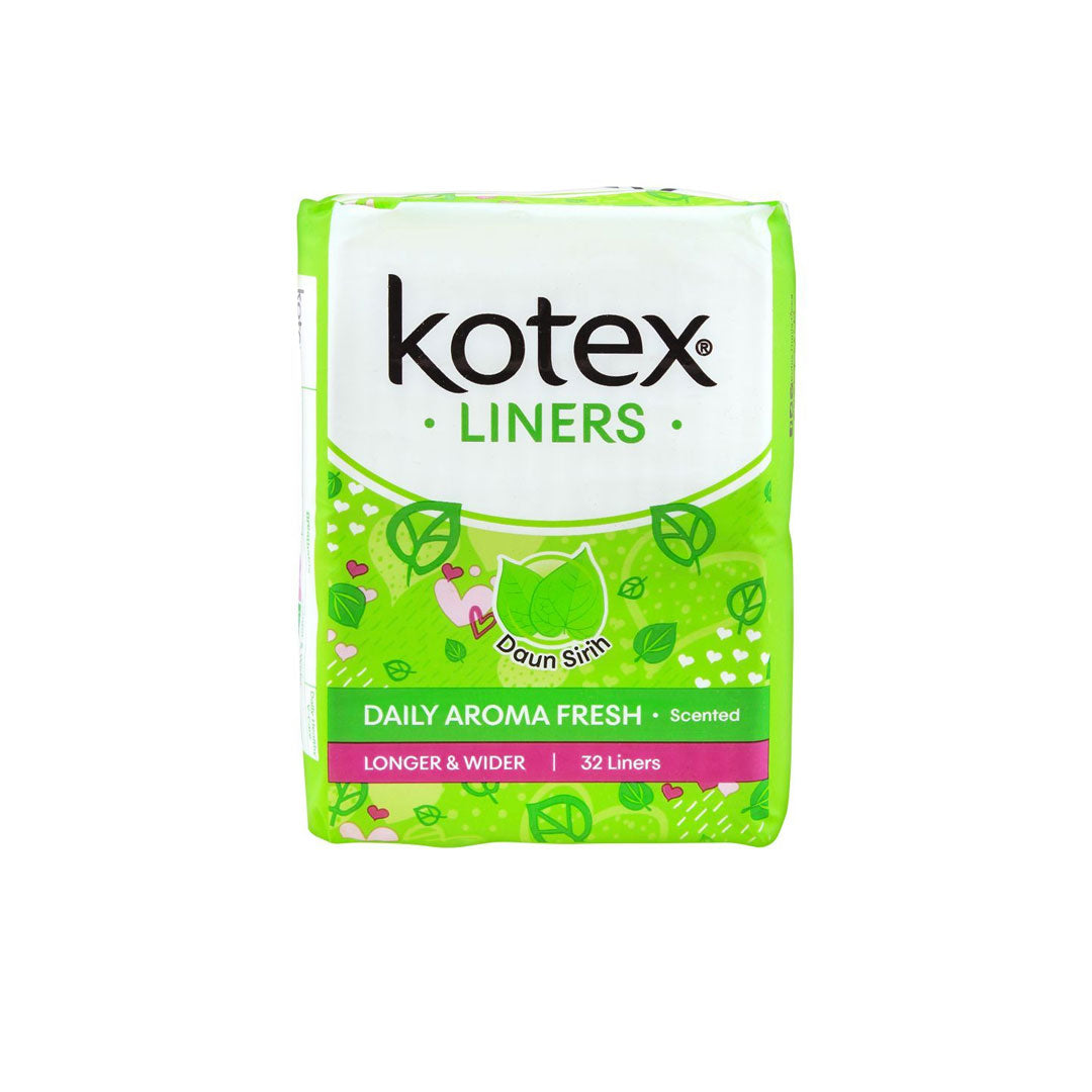 Kotex Fresh Longer and Wider Scented Panty Liners 32'S RIOS