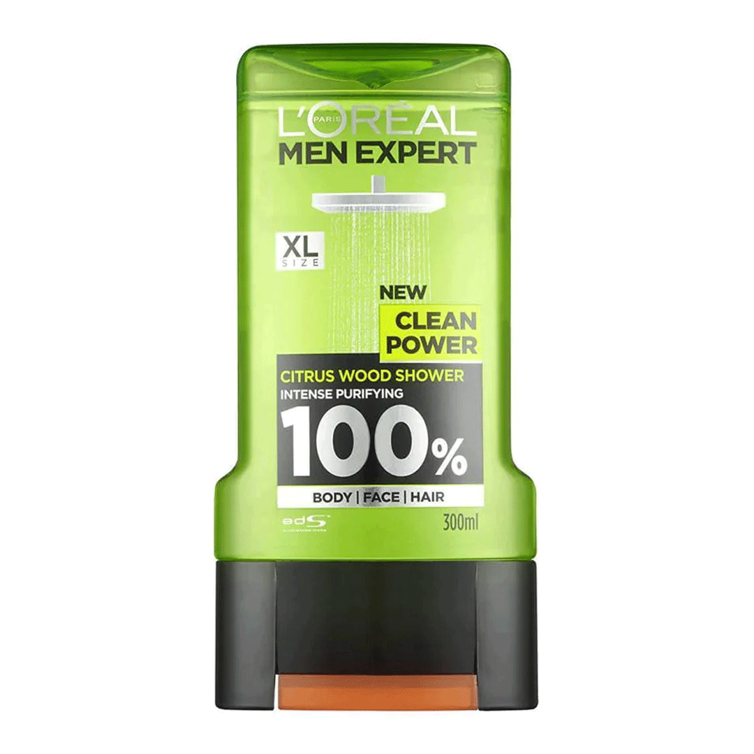 L'Oréal Men Expert Clean Power Shower Gel 300ml