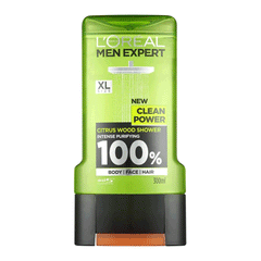 L'Oréal Men Expert Clean Power Shower Gel 300ml
