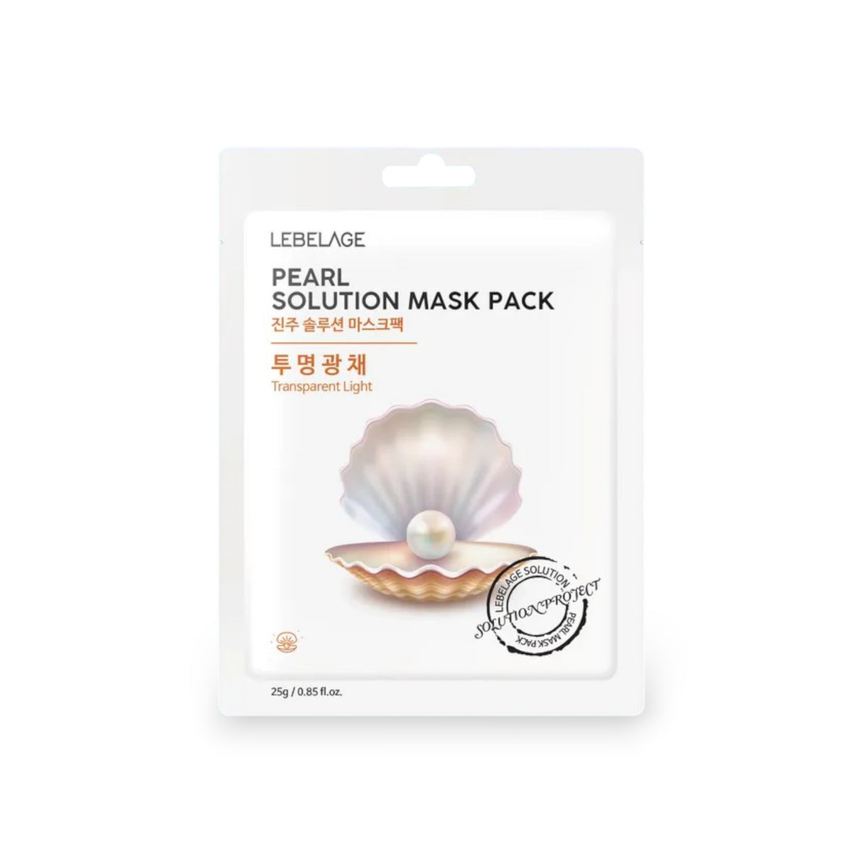 LEBELAGE FACE MASK SOLUTION PEARL 25G
