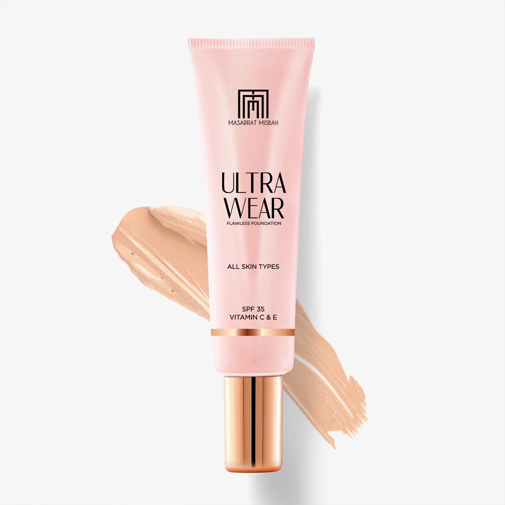 Masarrat Misbah Ultra Wear Foundation 30ml - light-creme