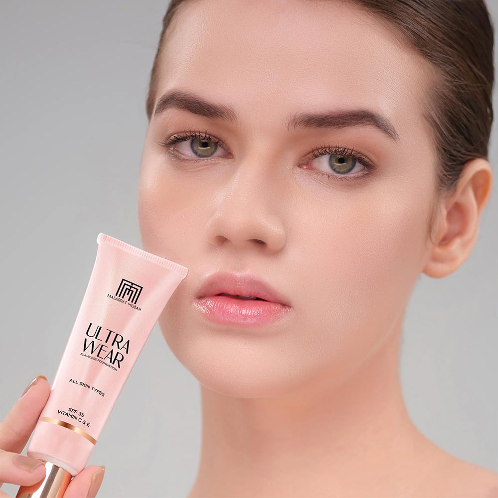 Masarrat Misbah Ultra Wear Foundation 30ml - light-creme
