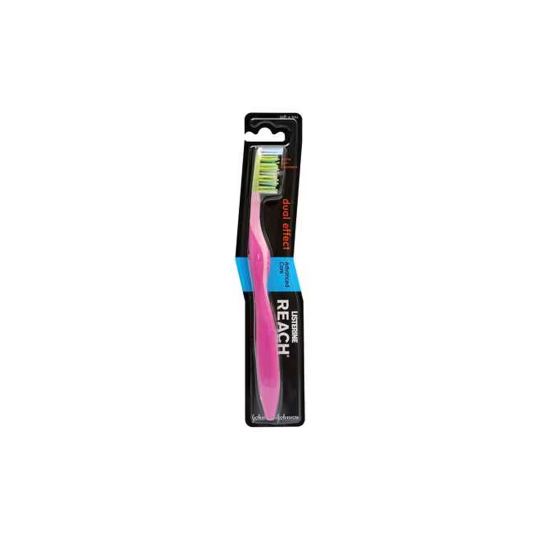 Listerine Reach Dual Effect Soft Tooth Brush