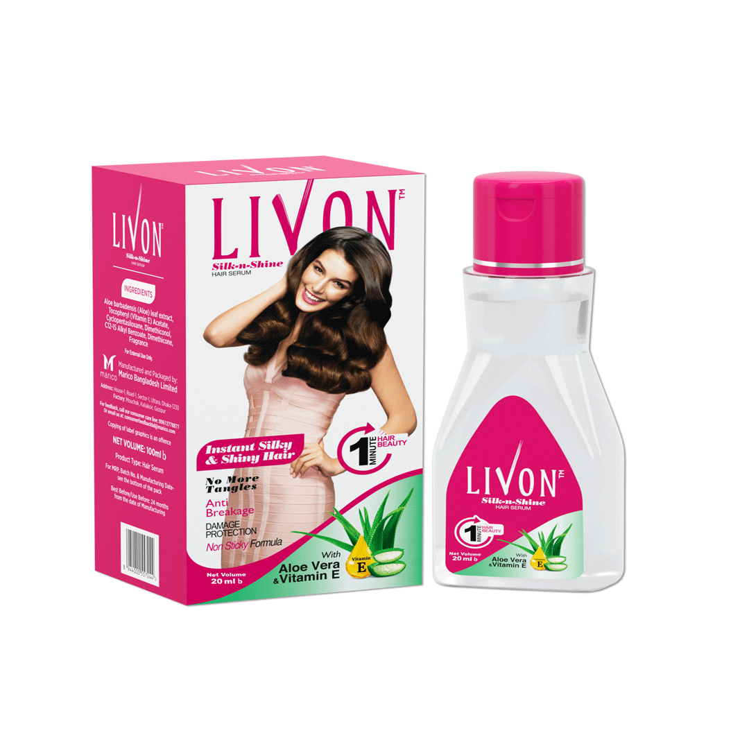 Livon Silk N Shine Hair Serum 100ml