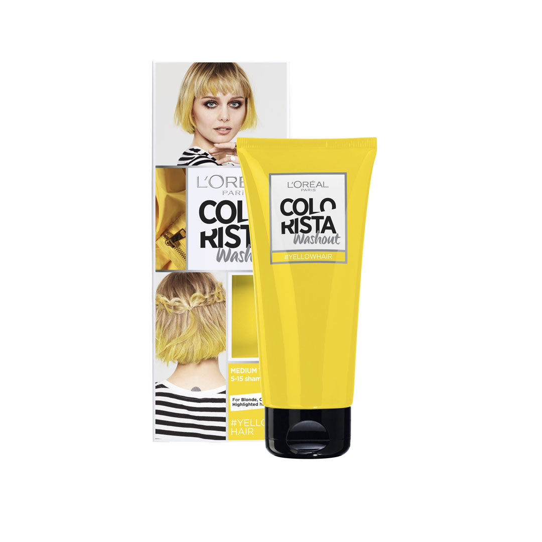 Loreal Colorista Washout Hair Color - Yellow