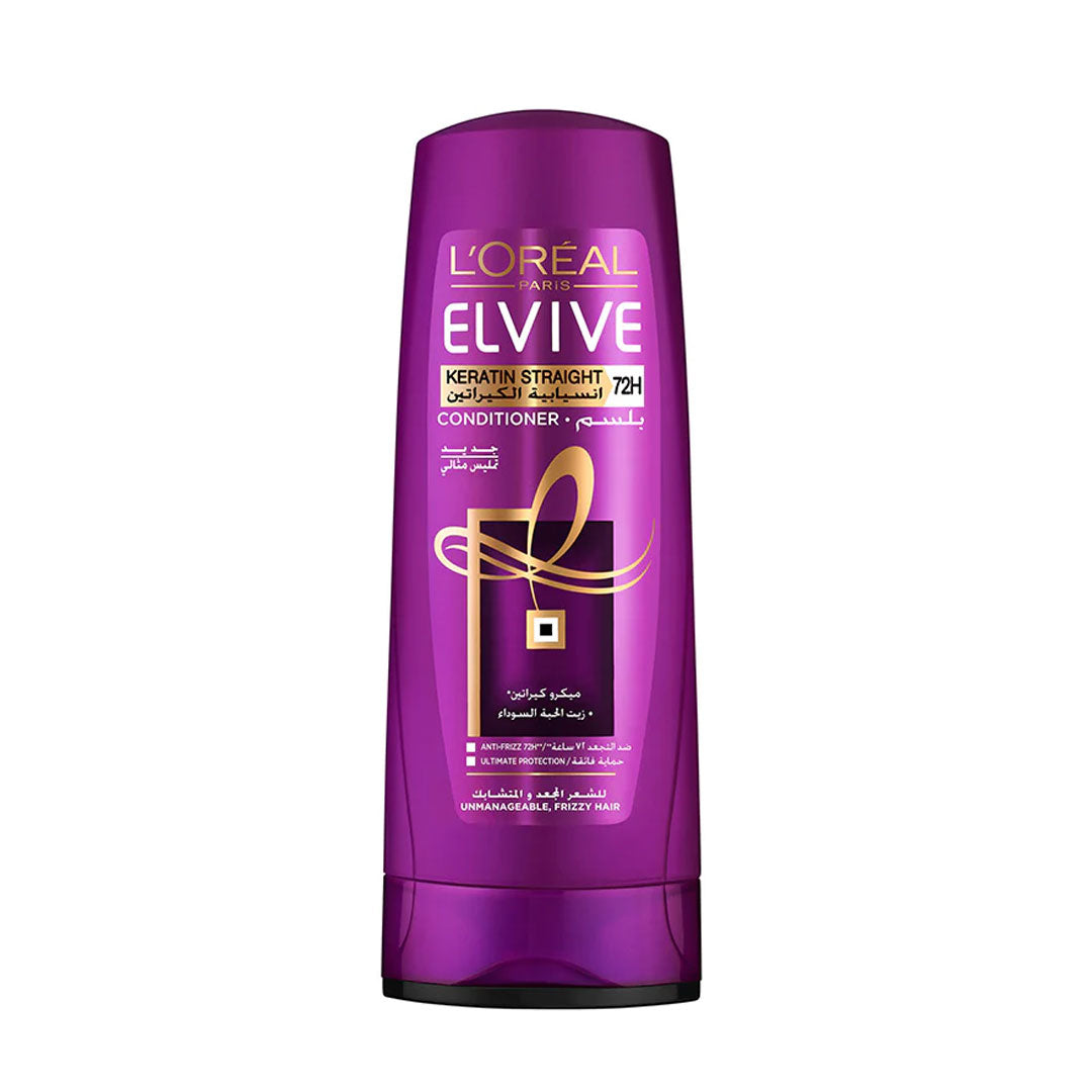 Loreal Keratin Straight Conditioner 175ml