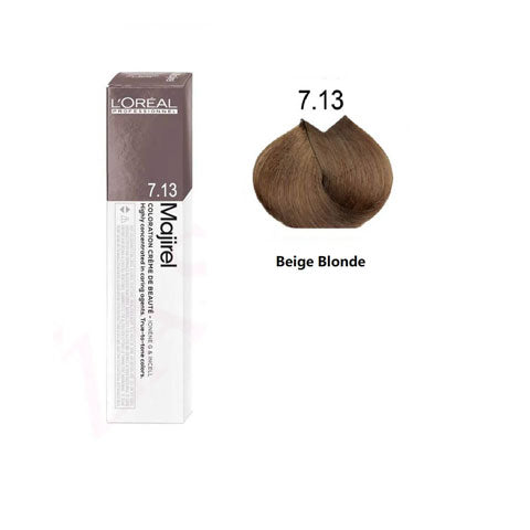 Loreal Majirel Beige Blonde Hair Color - 7.13
