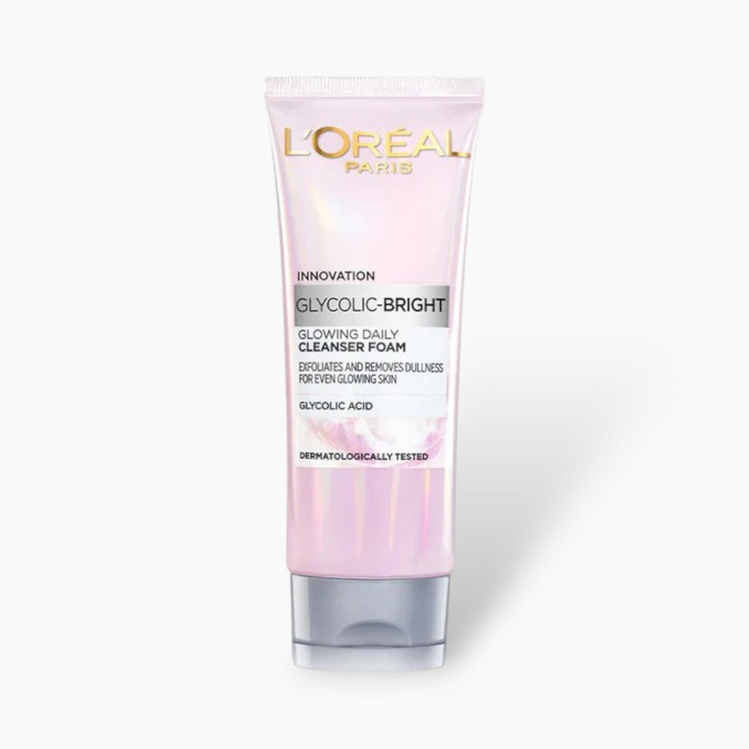 Loreal Glycolic Bright Cleanser Foam 100ml