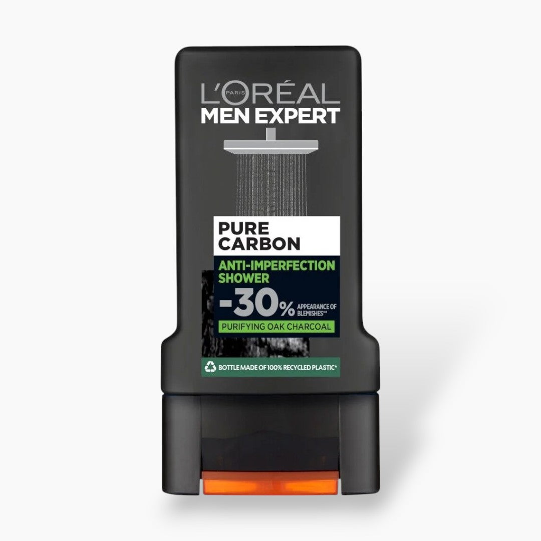 Loreal Men ExperT Pure Carbon Mineral Shower Gel 300ml