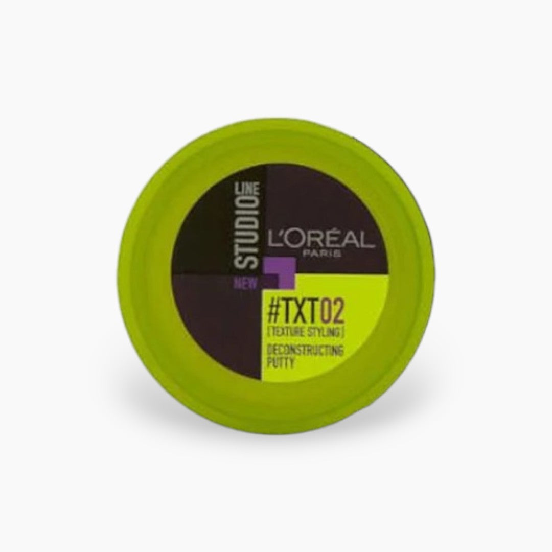 Loreal Studio Line Txt 02 Deconstructing Putty Hair Wax 75ml