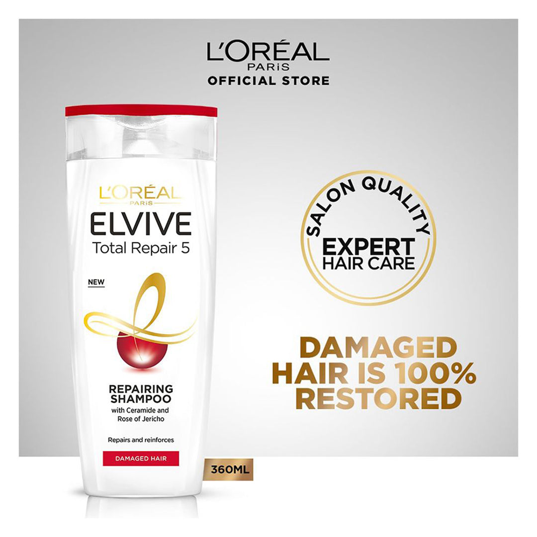 Loreal Total Repair 5 Shampoo 360ml