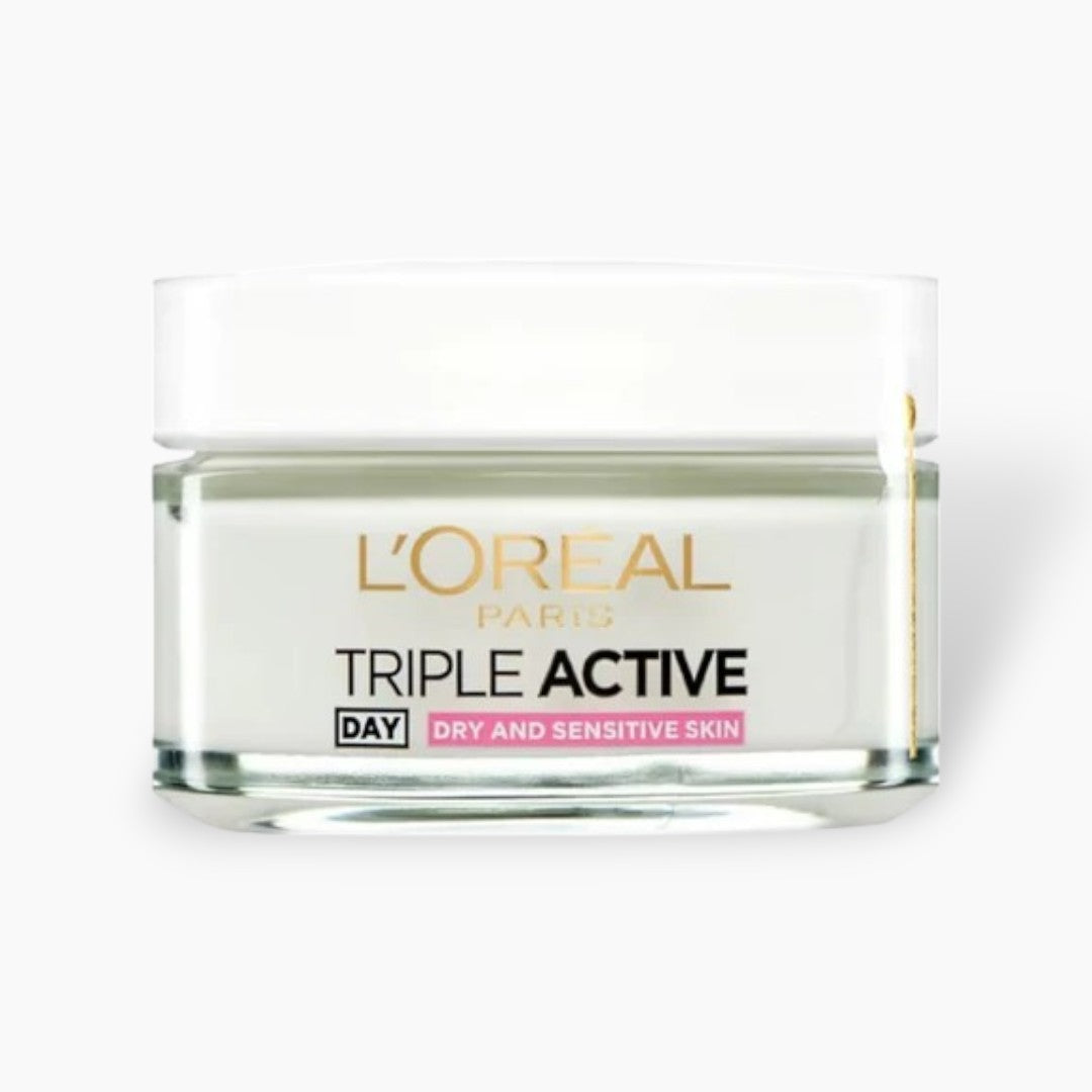 Loreal Triple Active Dry & Sensitive Day Cream 50ml