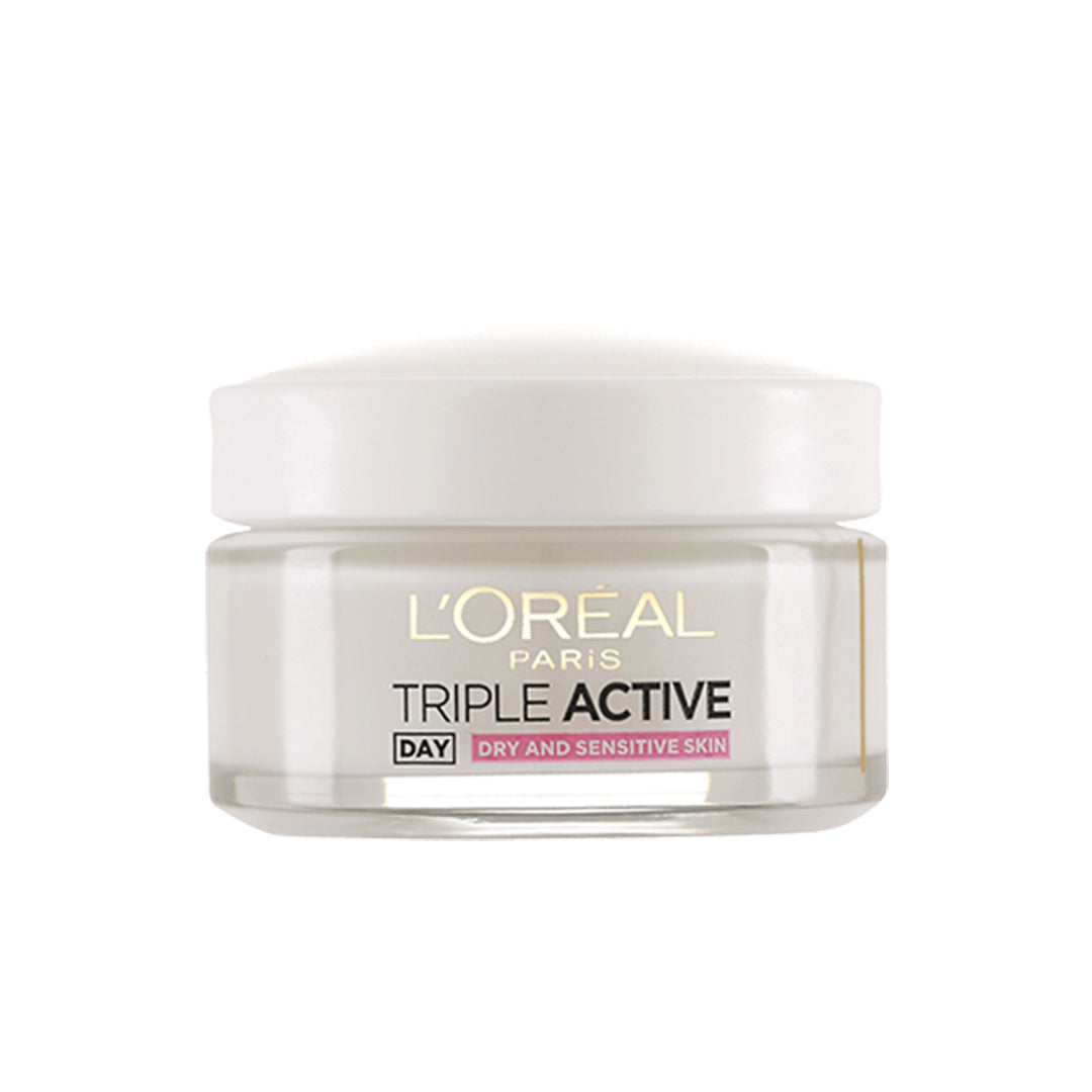 Loreal Triple Active Dry & Sensitive Day Cream 50ml