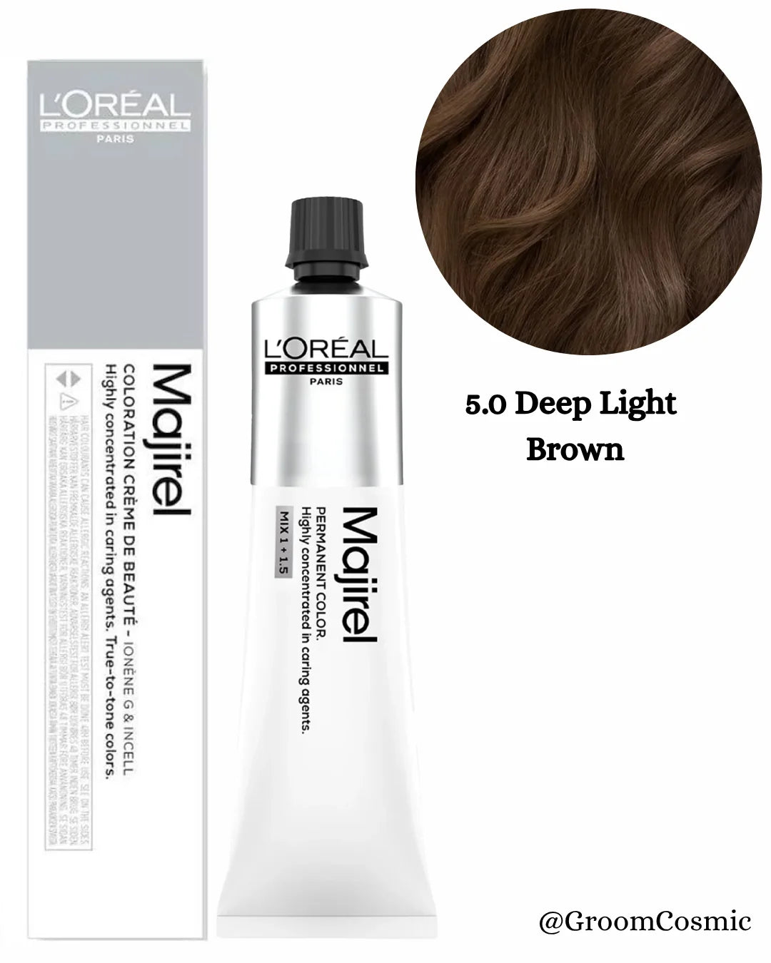 Loreal Majirel Hair Color Funda 5.0 60Ml