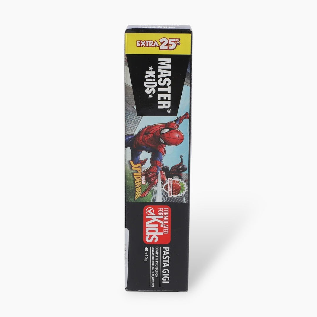 Master Kids Spider Man Strawberry Tooth Paste 40+ 10g