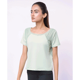 Belleza Lingerie Mesh Tees White - UT10