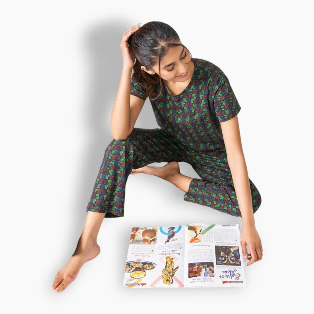 Midnight Dreams Sleepwear Set - Pjs014