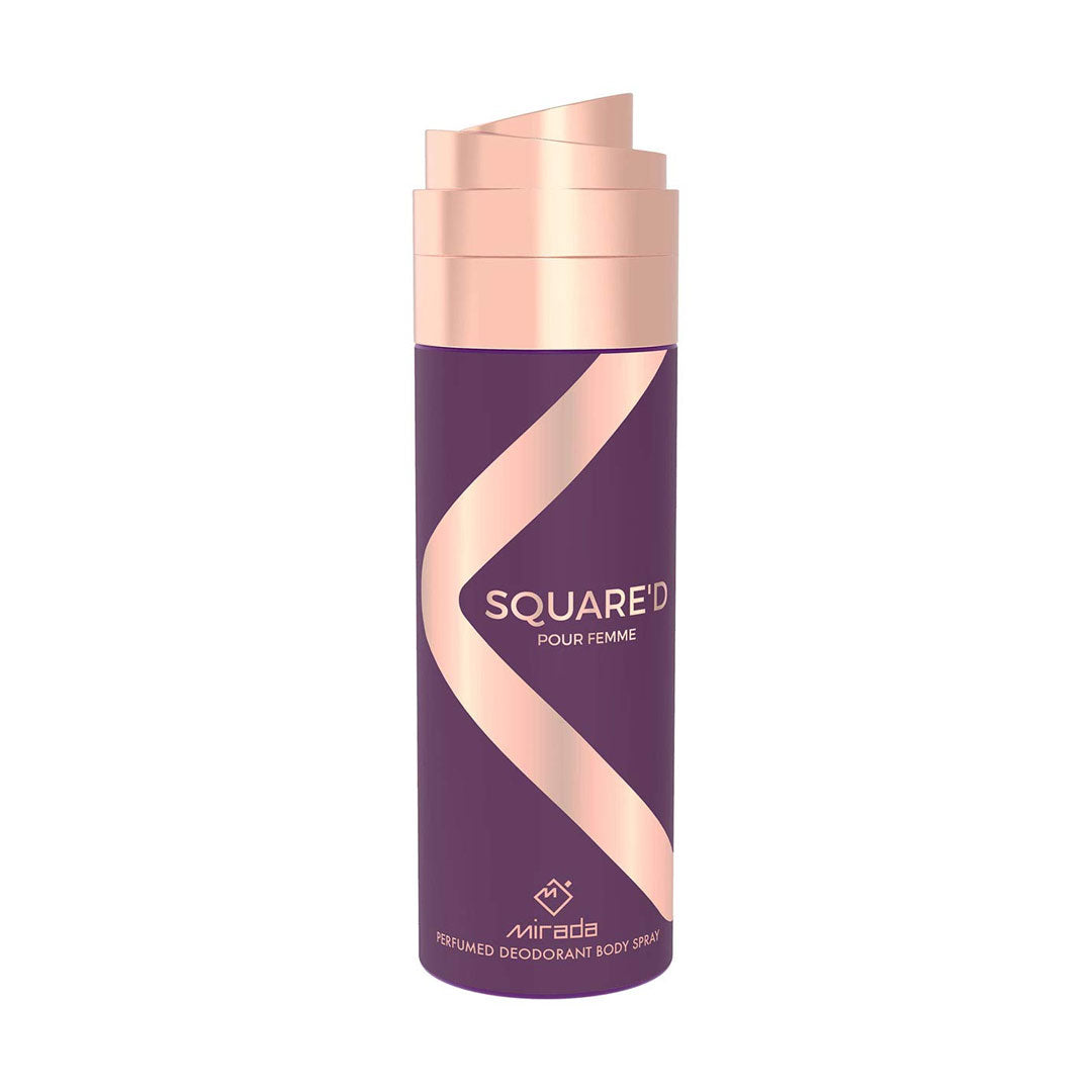 Mirada Square'D Pour Femme Body Spray 200ml
