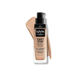 NYX Can't Stop Won't Stop Full Coverage Foundation 30ml - Nude