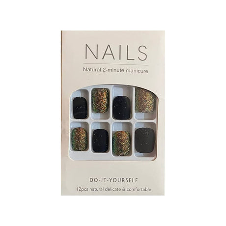 Nails Natural 2 Minute Ly-0013 Manicure Nails 12Pcs
