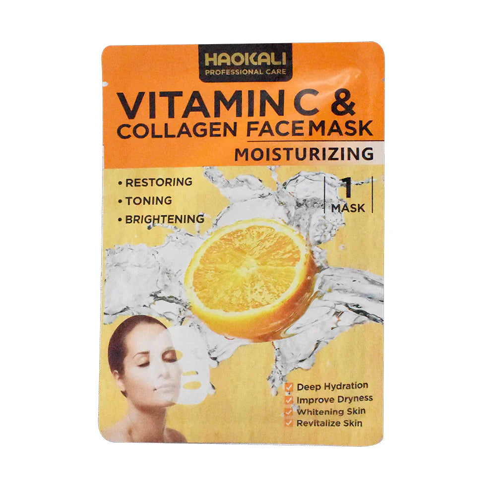 Haokali VIitamin C Sheet Mask (10PCS)